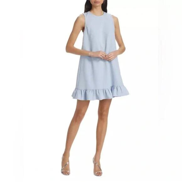 LDT BY ALEX + MICHAEL SLEEVELESS FLOUNCE MINIDRESS SIZE 4 RETAIL $250 - Picture 1 of 10